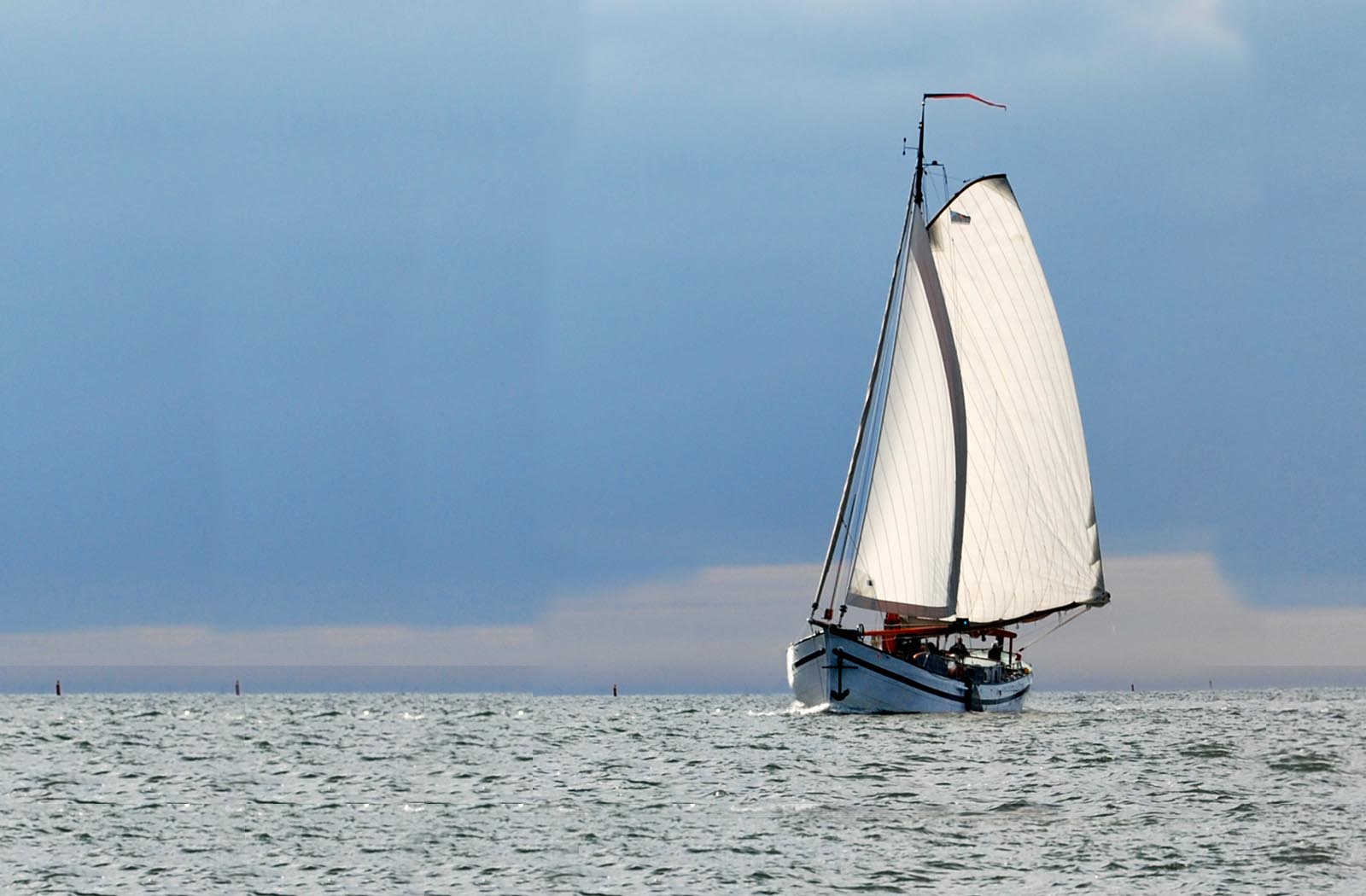 unterwegs auf dem Wattenmeer ...